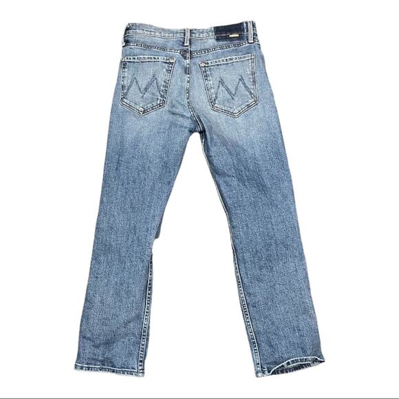 Mother Superior Distressed Cropped Jeans The Tomcat Size 26 New - Picture 4 of 11